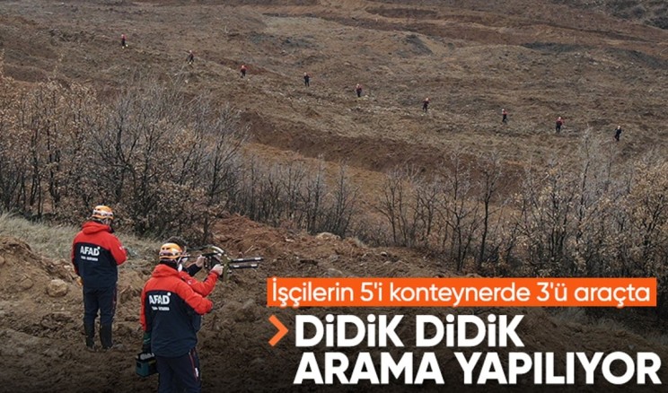 AFAD, Erzincan’daki arama kurtarma çalışmalarının görüntülerini paylaştı