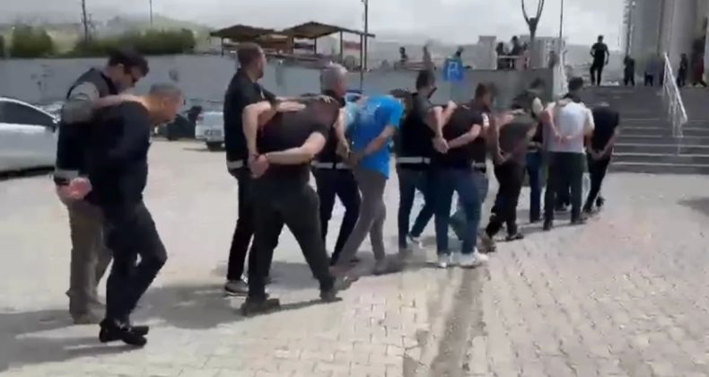 Hatay’da yakalanan 9 kişiden 6’sı tutuklandı