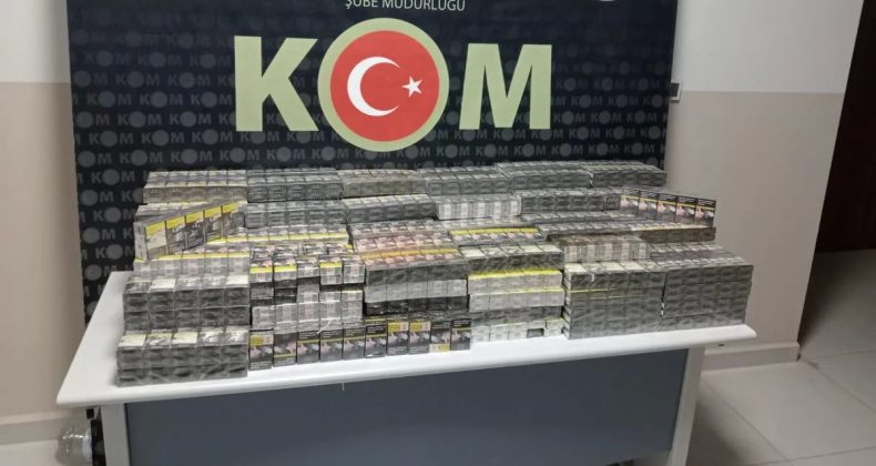 Hatay’da 3 bin 10 paket gümrük kaçağı sigara ele geçirildi